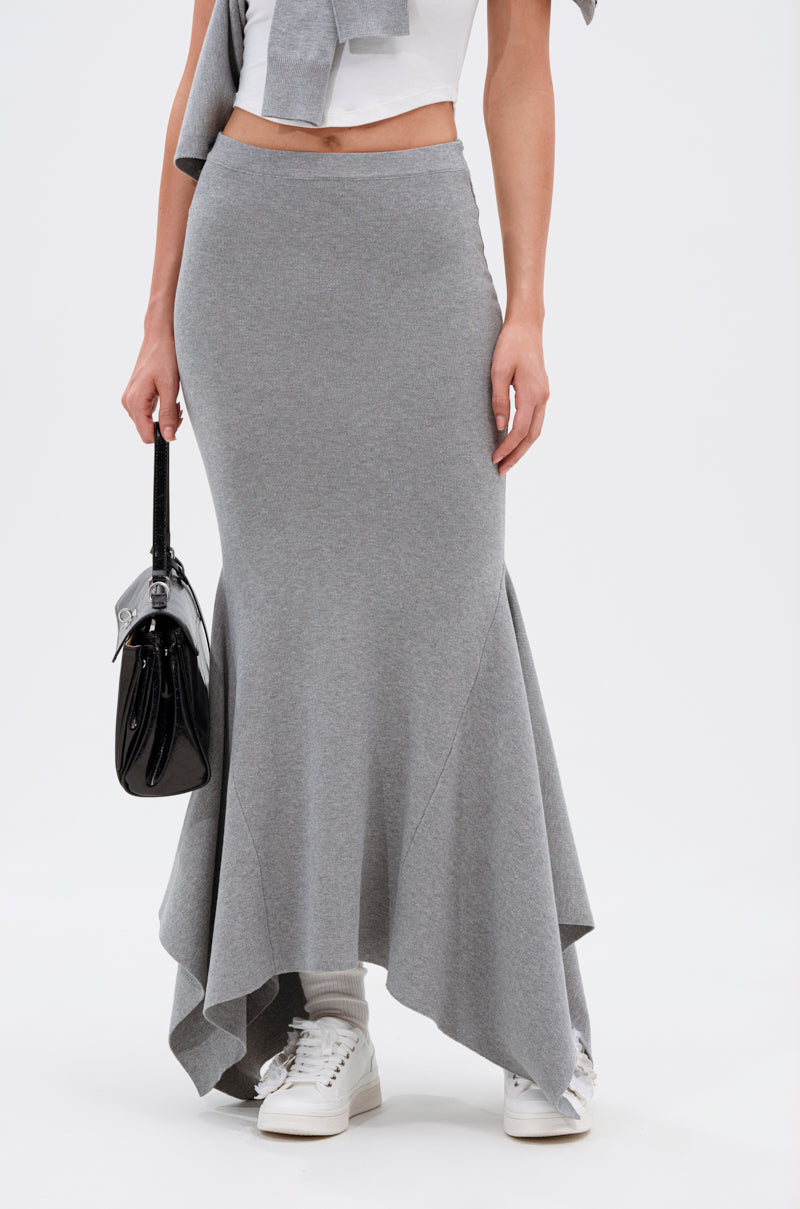 TAKE IT BACK KNIT MAXI SKIRT
