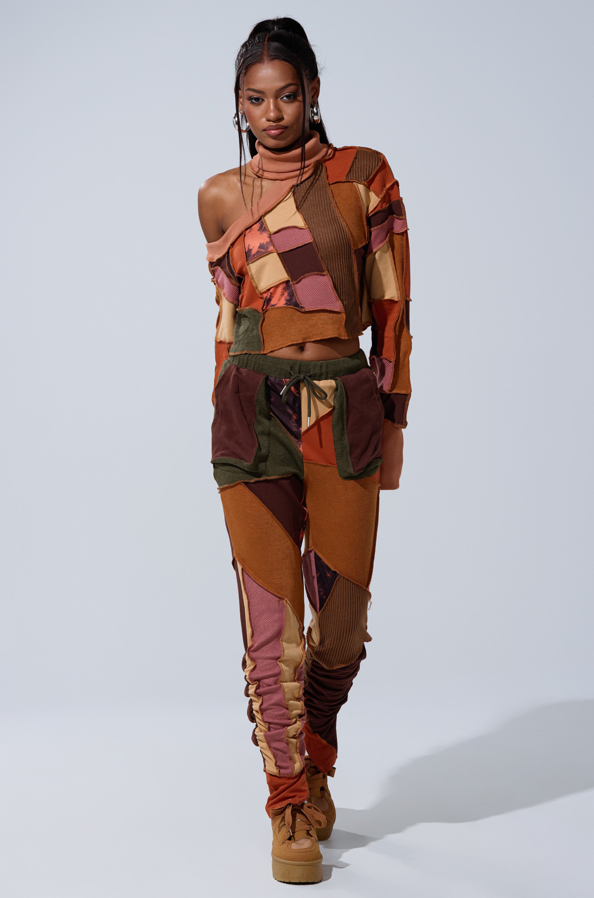 CATCH FEELINGS PATCHWORK LEGGING