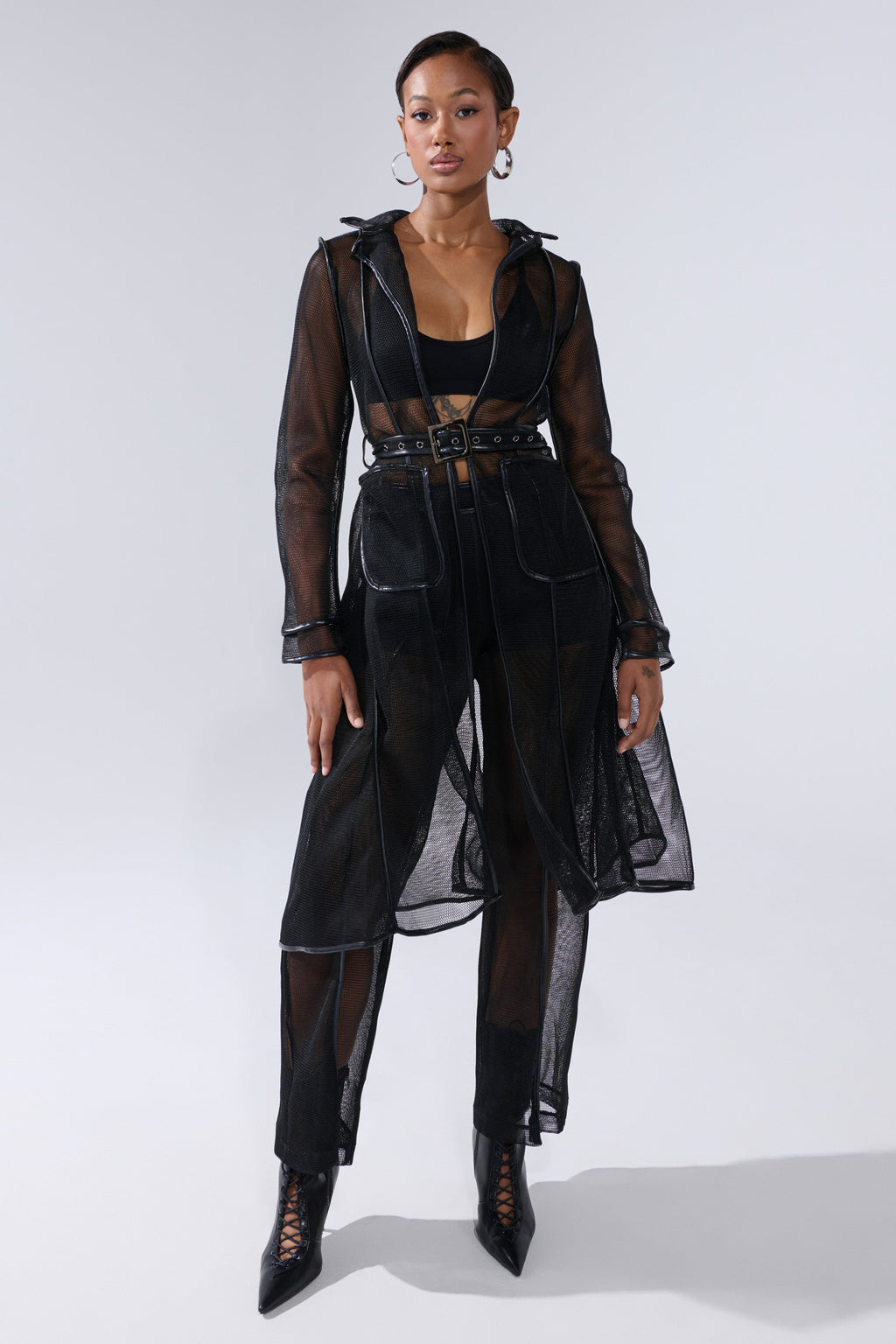 ONE TO WATCH MESH TROUSER
