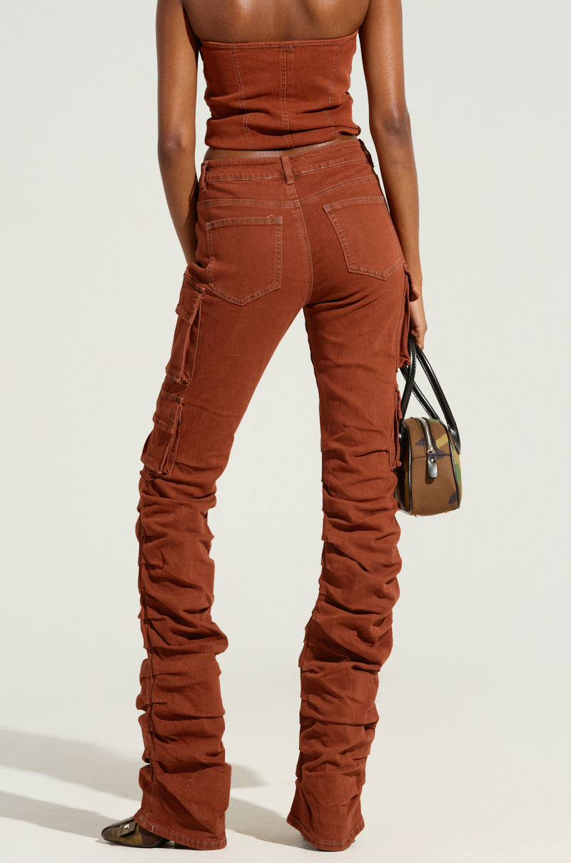 DOUBLE VISION VINTAGE WASH DENIM PANT