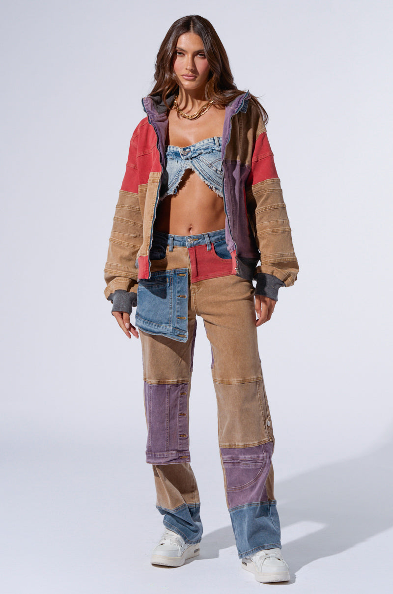 SUPERNATURAL PATCHWORK JEANS