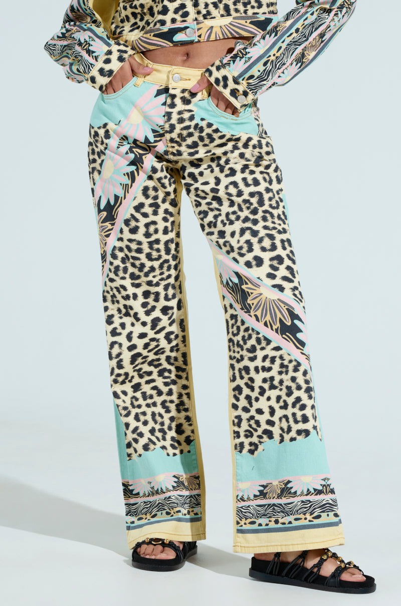 TRUST YOUR INSTINCTS WIDE LEG DENIM