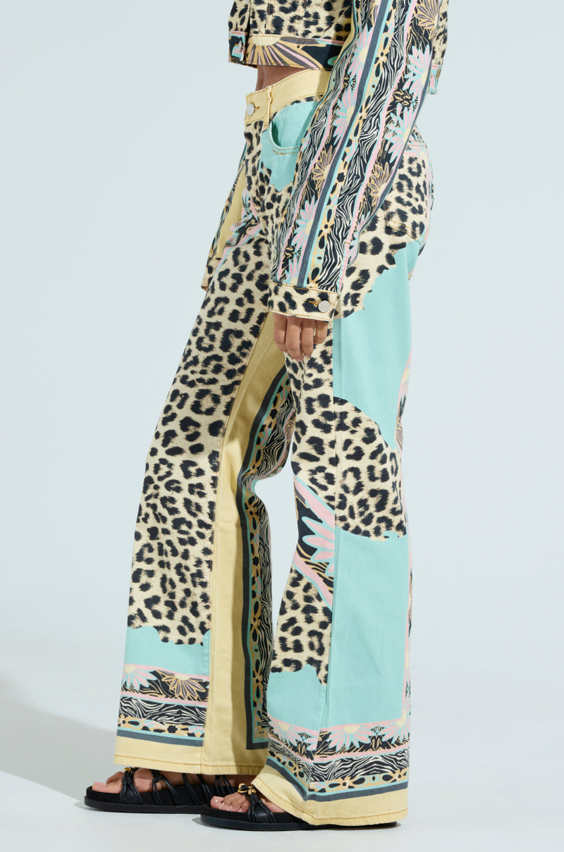 TRUST YOUR INSTINCTS WIDE LEG DENIM