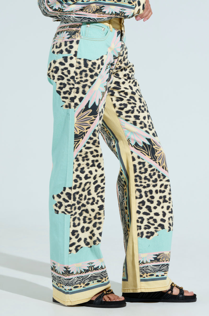 TRUST YOUR INSTINCTS WIDE LEG DENIM