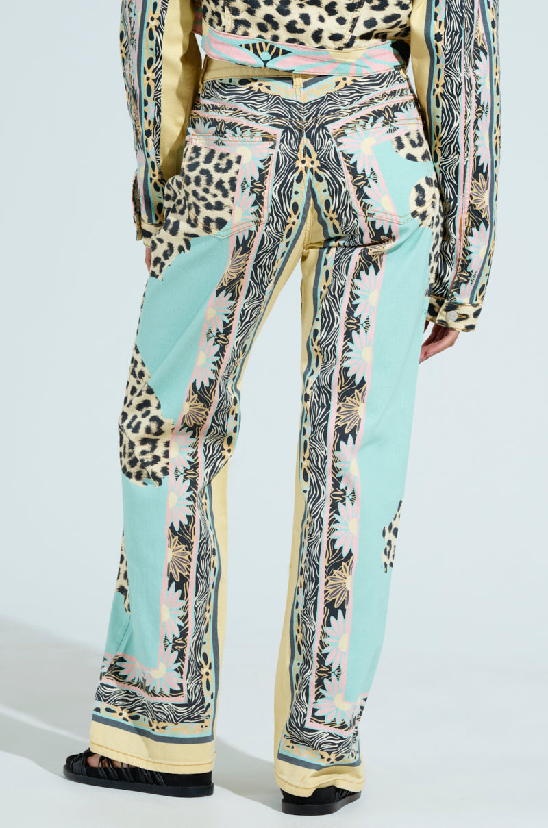 TRUST YOUR INSTINCTS WIDE LEG DENIM