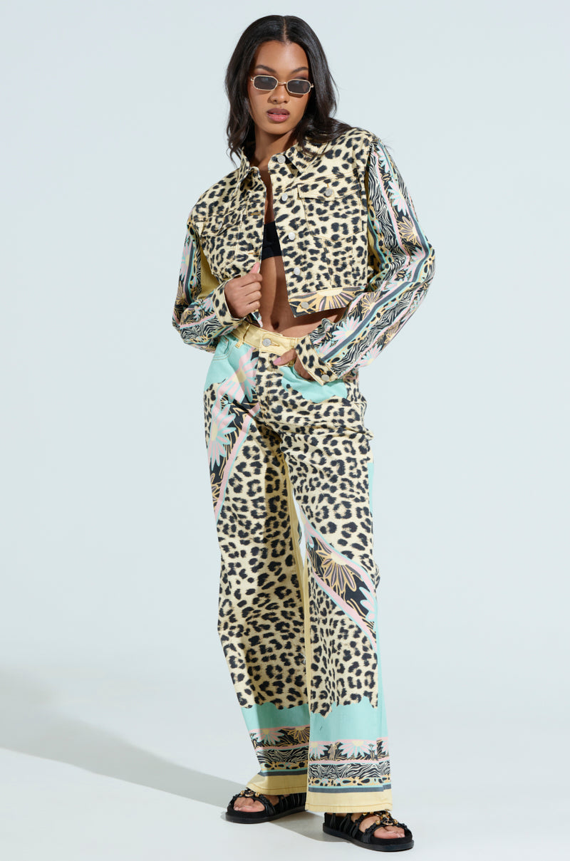 TRUST YOUR INSTINCTS WIDE LEG DENIM