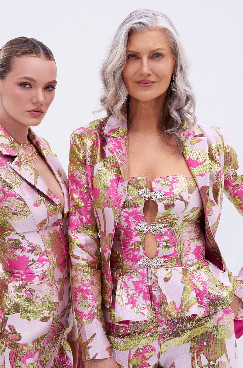 LOVELY FLORAL CORSET