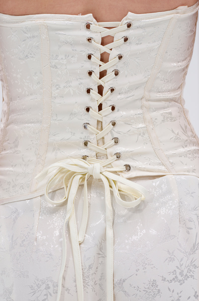 DAISY DOVE JACQUARD CORSET