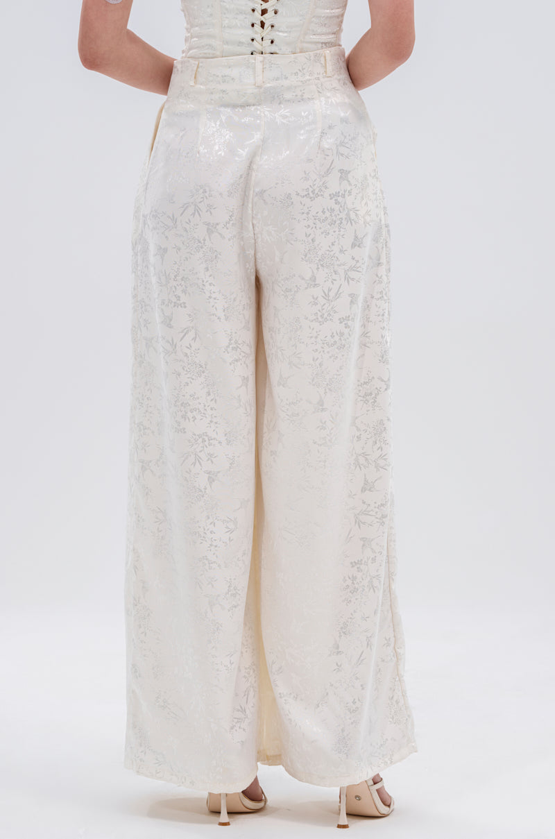 DAISY DOVE JACQUARD TROUSER