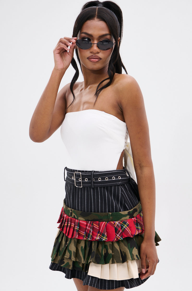 I HEART ME TEXTURED MINI DRESS