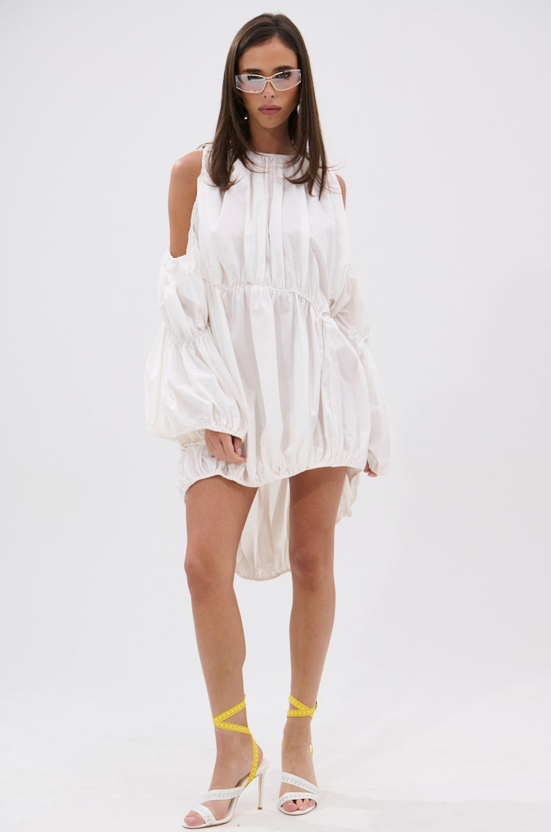 INSTA SAW IT FIRST ADJUSTABLE MINI DRESS