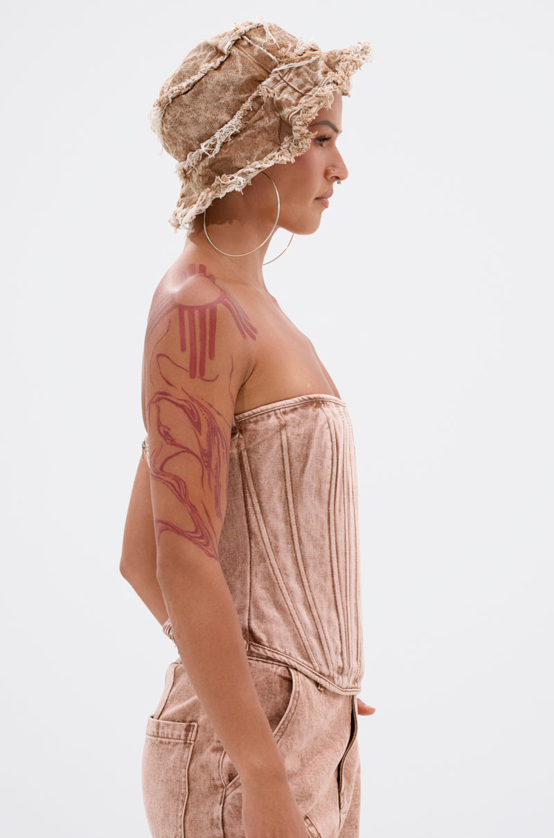 NEW ITEM DENIM CORSET