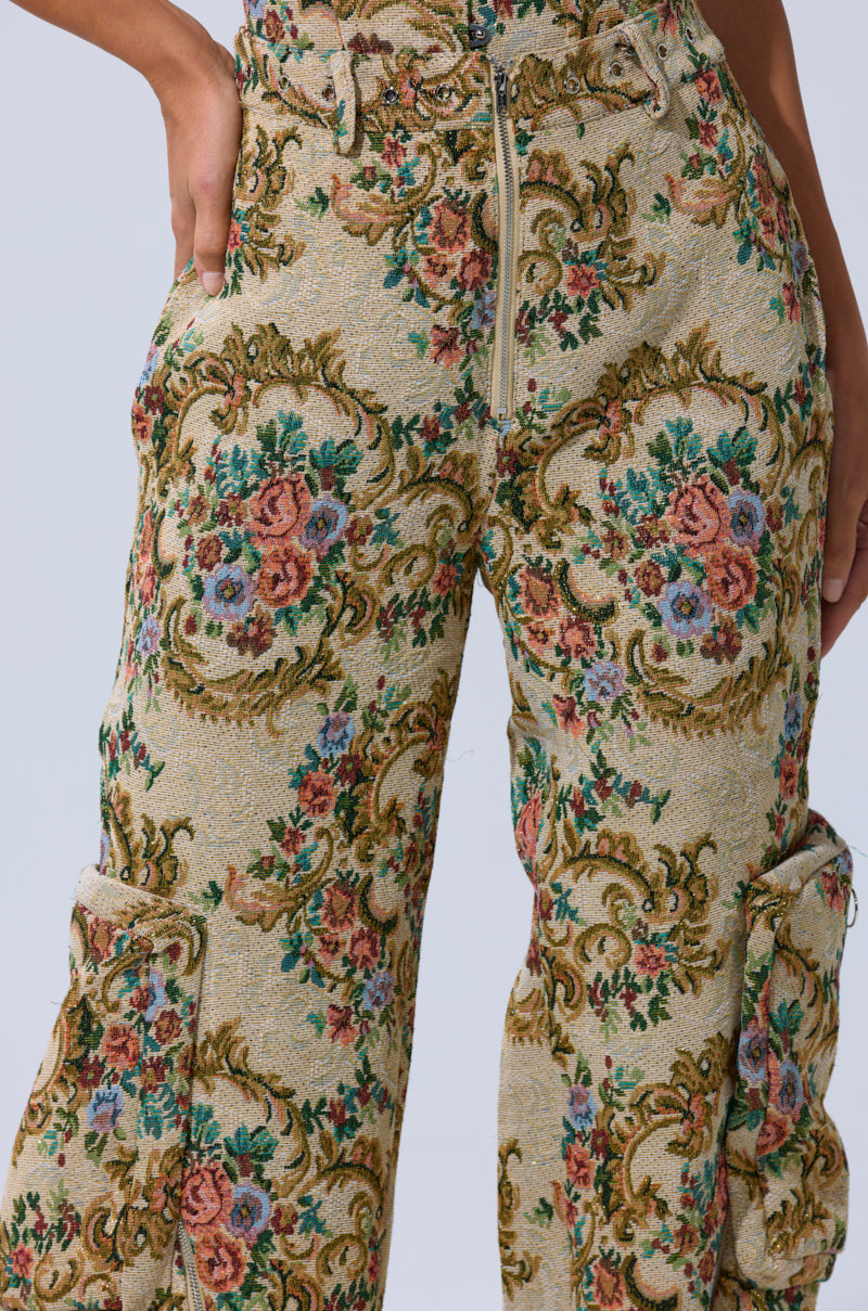SHINE AWAY BROCADE TROUSER