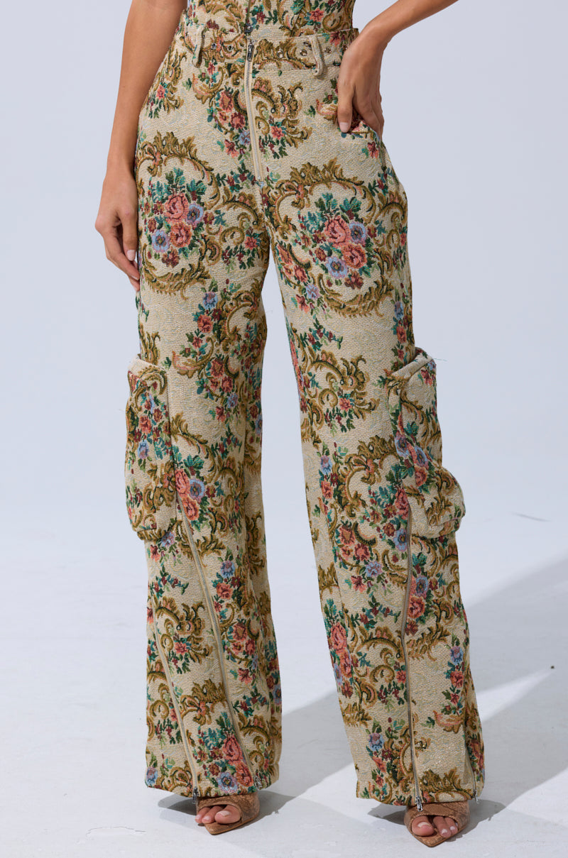 SHINE AWAY BROCADE TROUSER