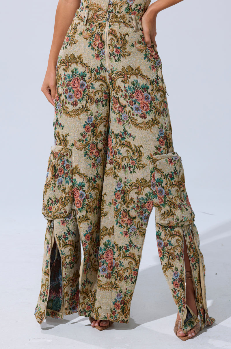 SHINE AWAY BROCADE TROUSER