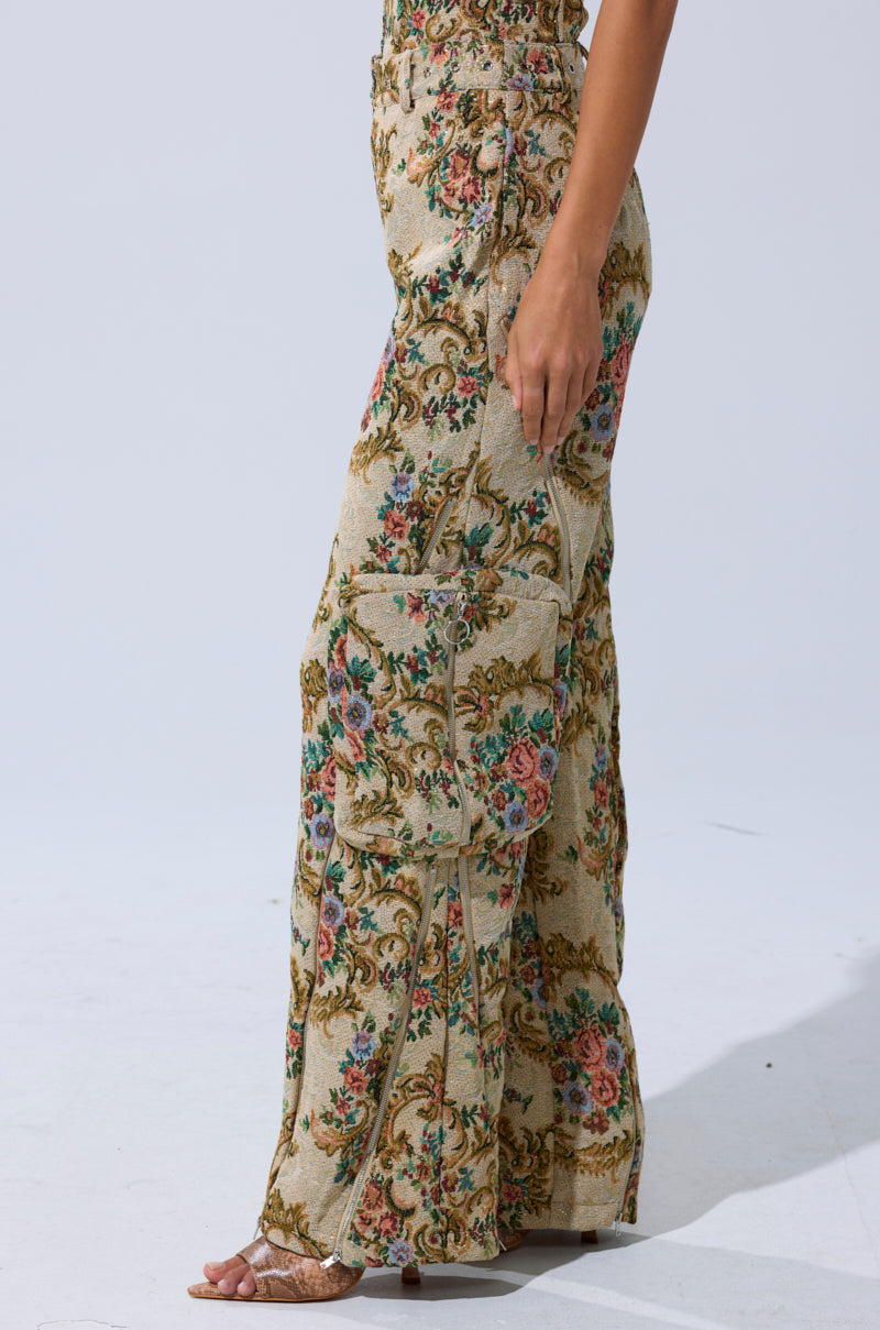 SHINE AWAY BROCADE TROUSER