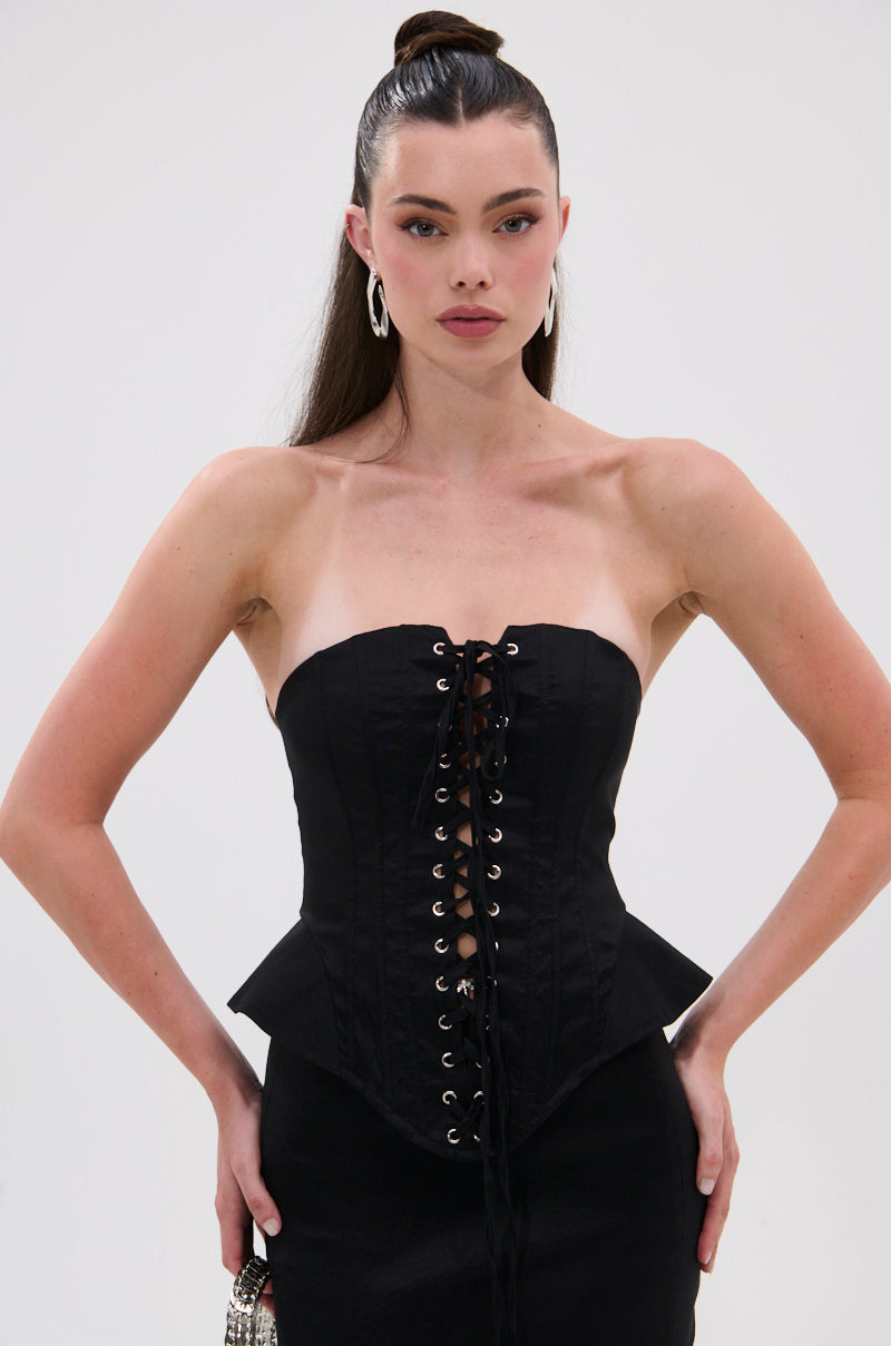 LADY LUX PEPLUM CORSET