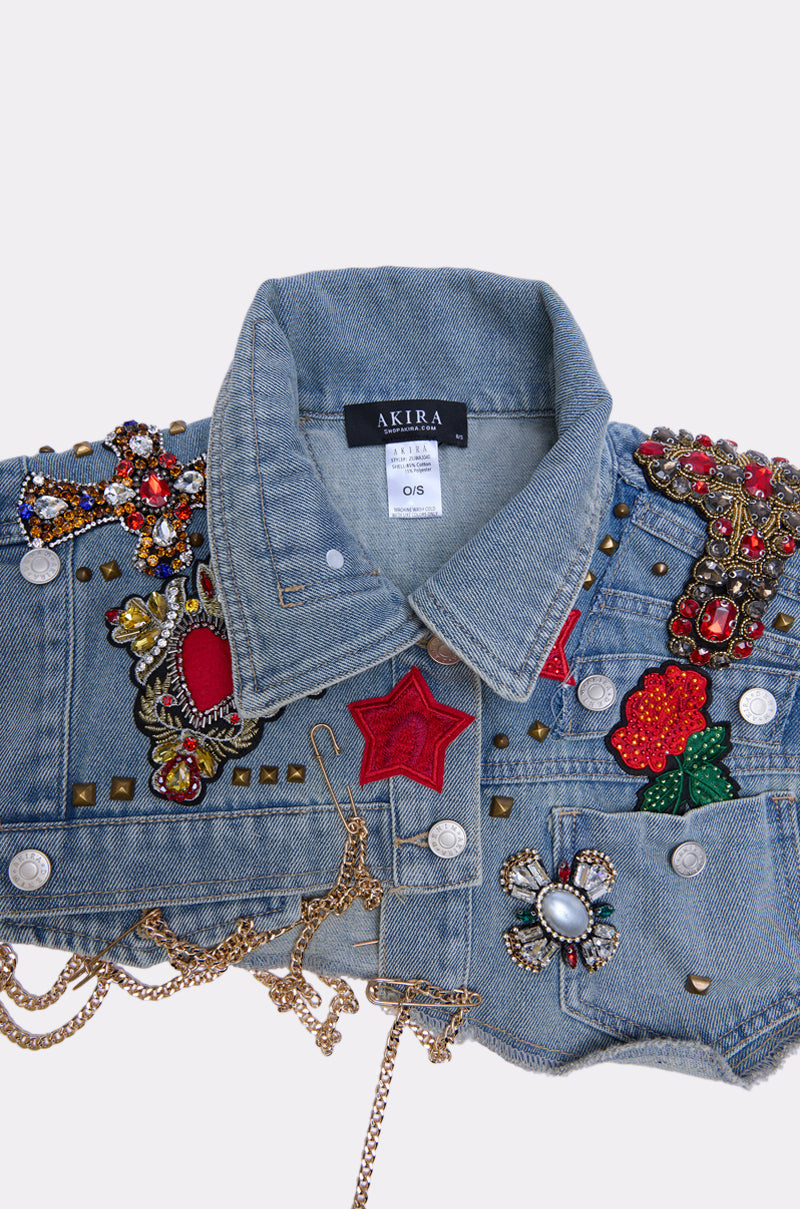 STYLE ME UP DENIM COLLAR