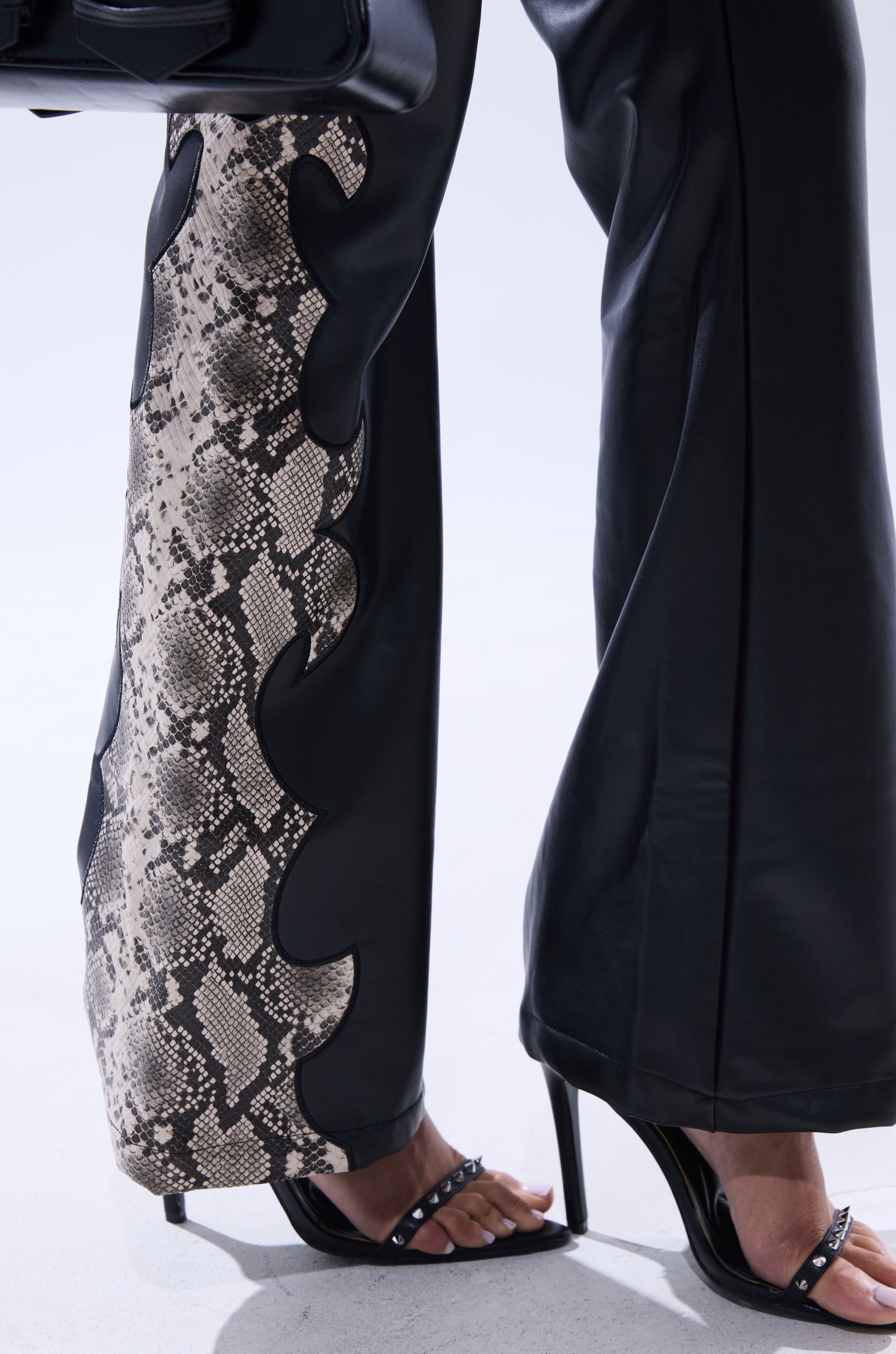 VENOMOUS FAUX LEATHER PANTS