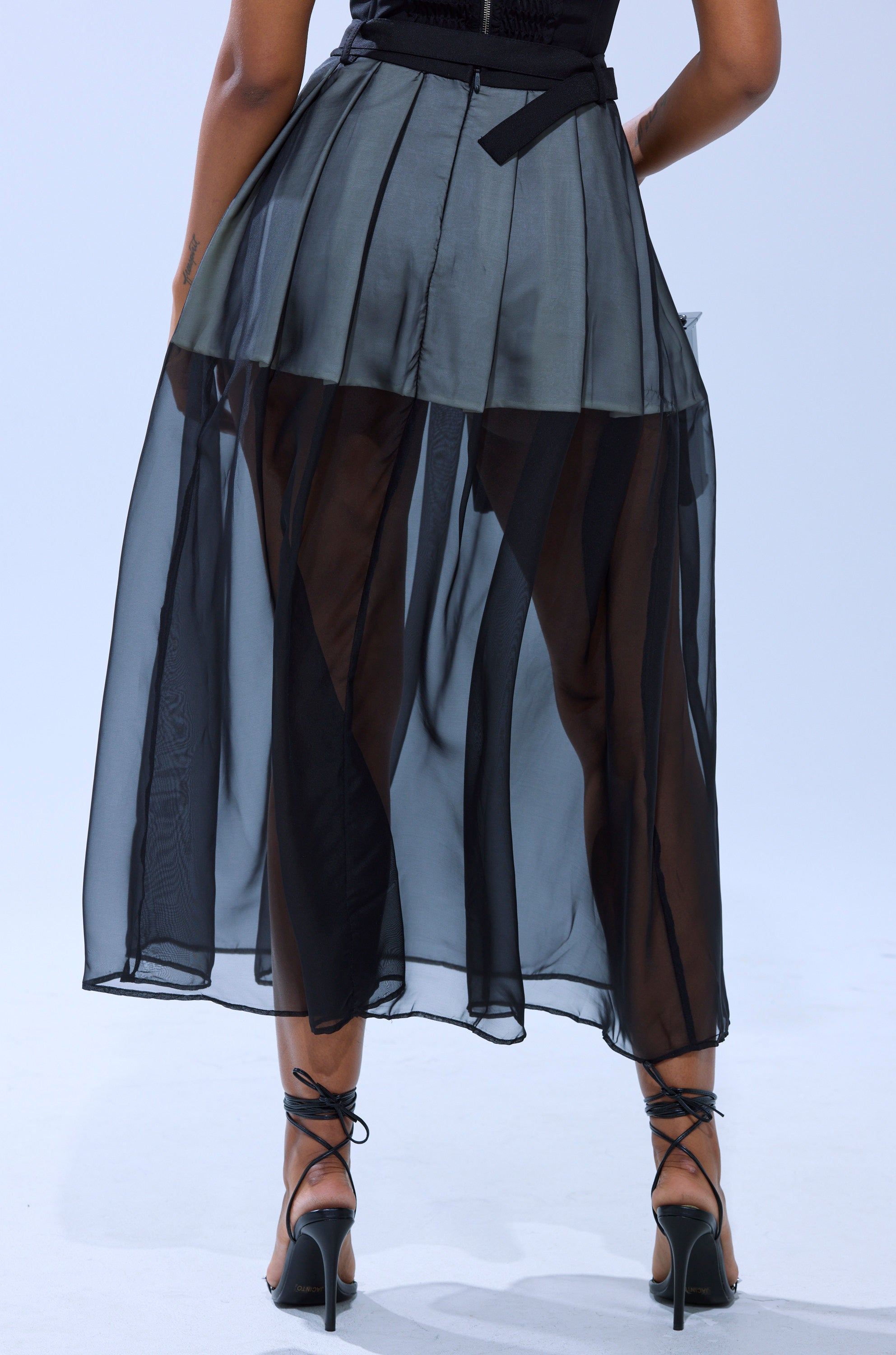 PARTY GIRL MIDI SKIRT