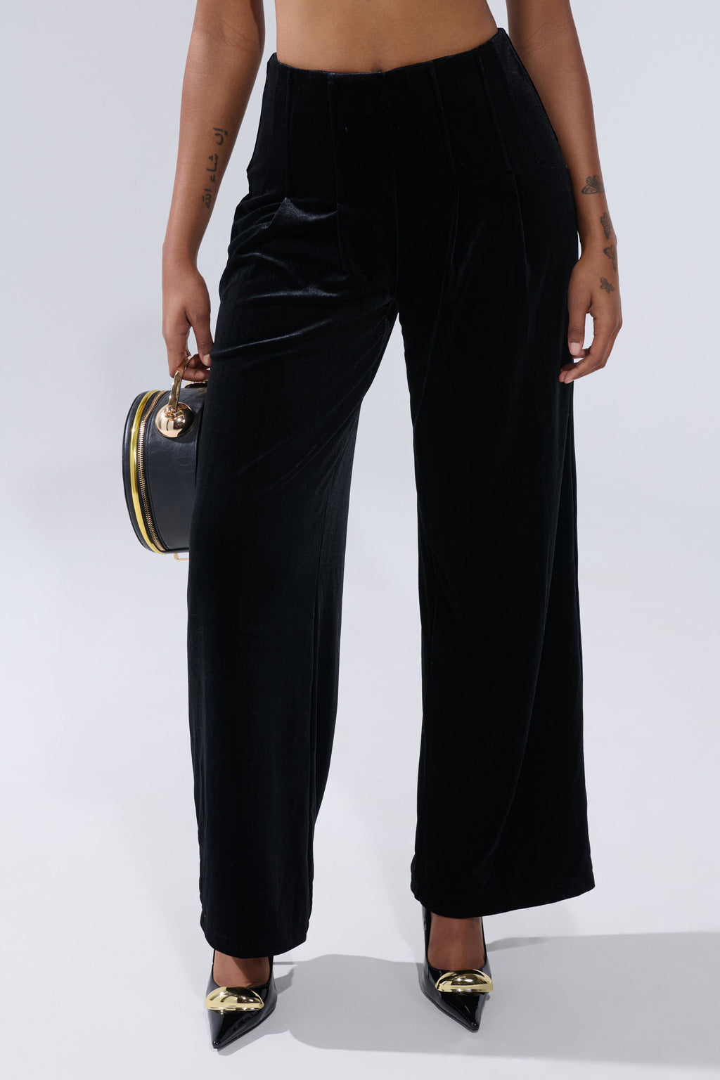 SHOW ME IT VELVET TROUSER