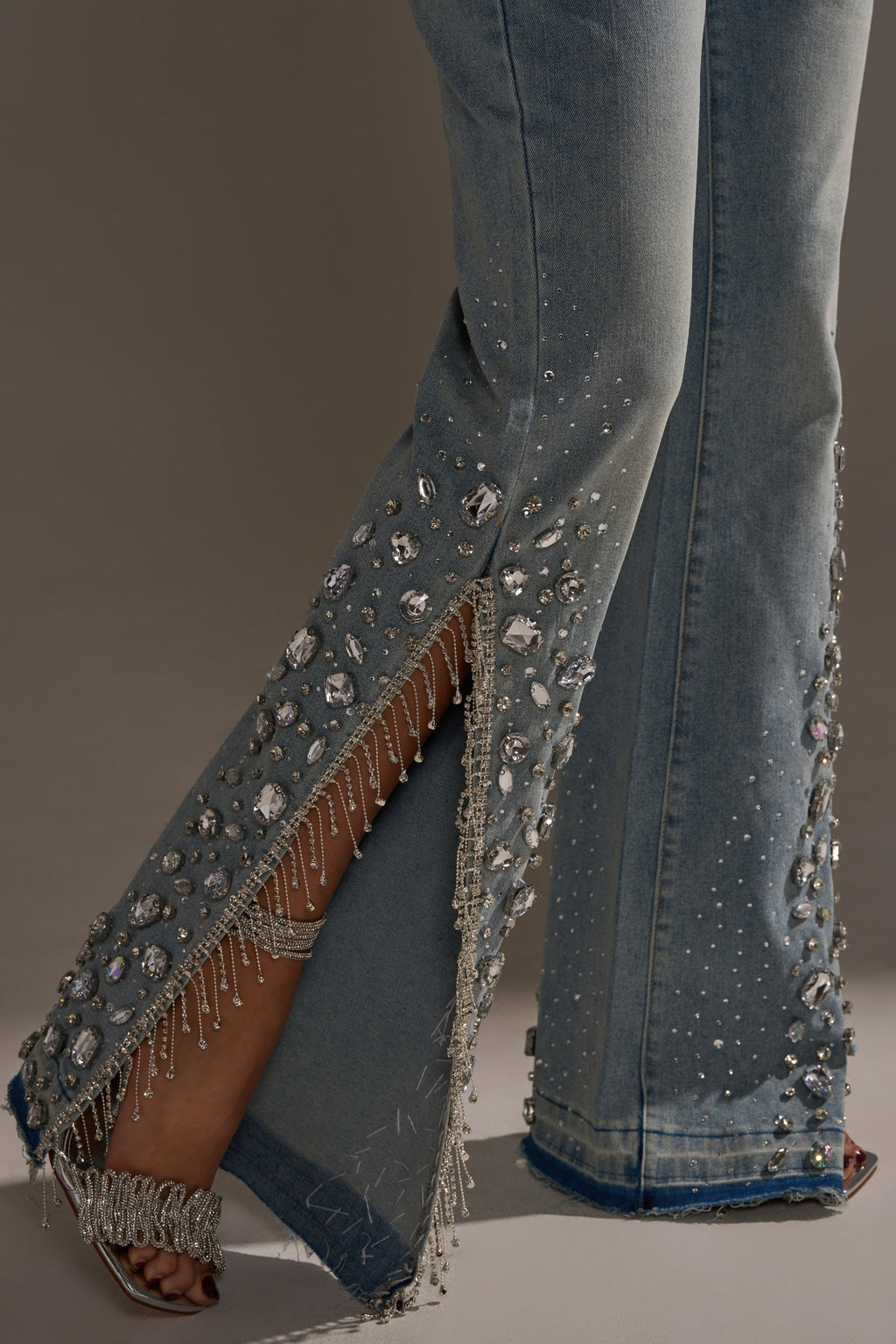 STAR GIRL RHINESTONE DENIM