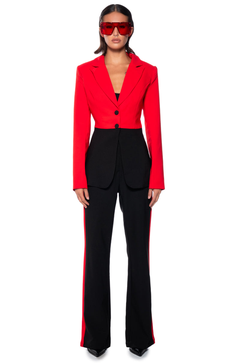 34TH STREET COLOR BLOCK TROUSER