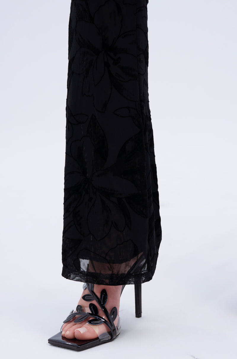 BARI VELVET JUMPSUIT