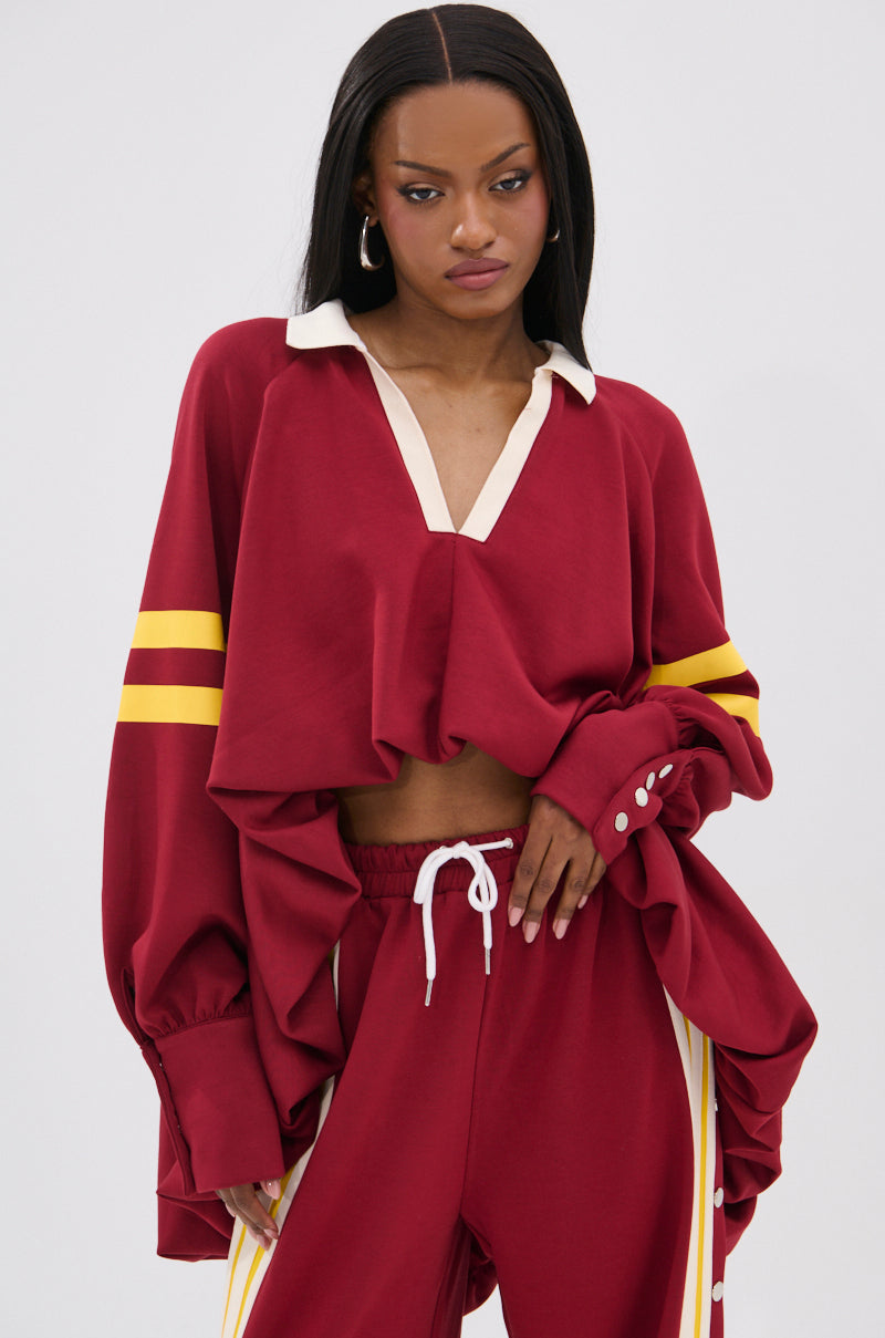 GAME OVER V-NECK SWEATER