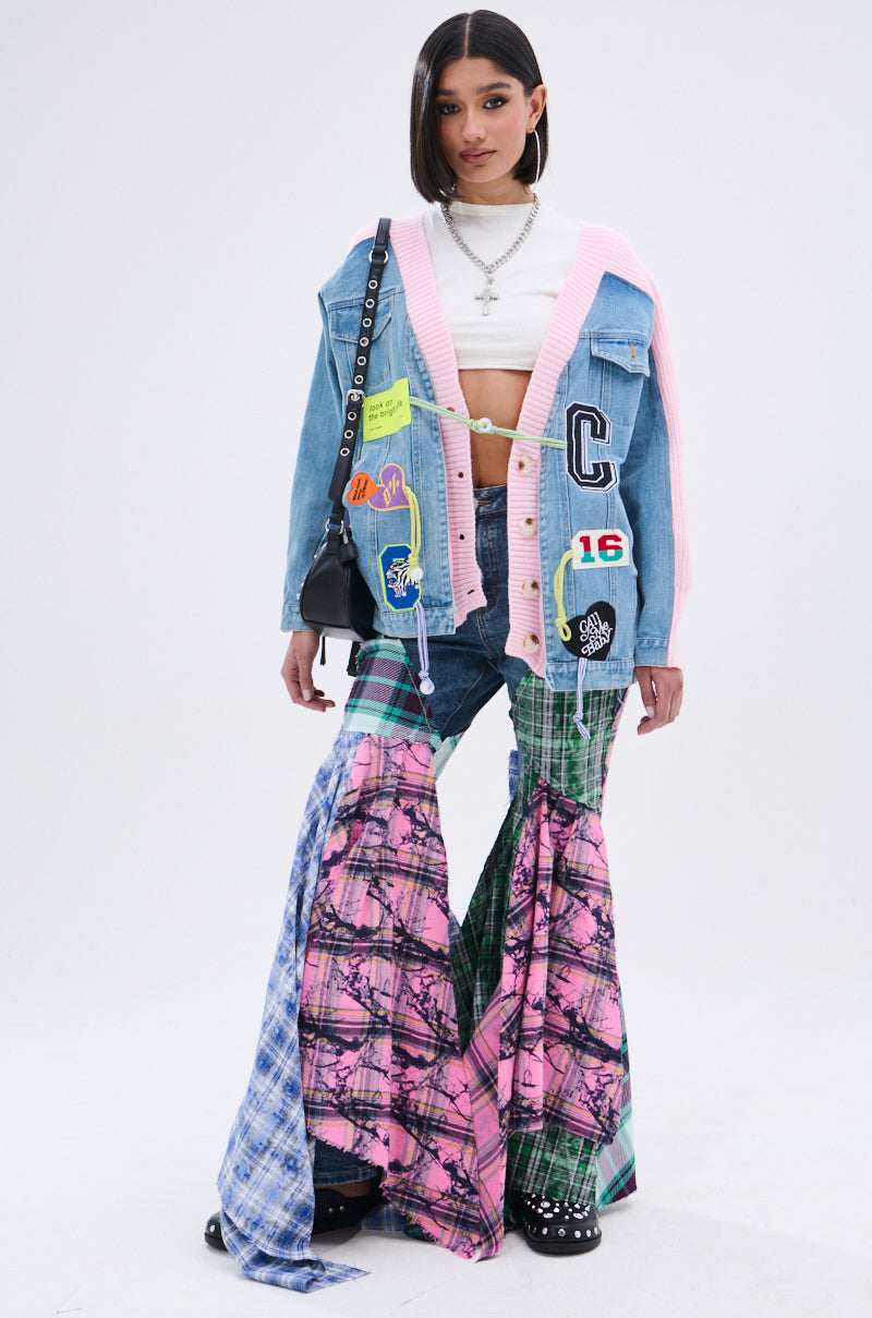 SURGICAL SPLICED CARDIGAN