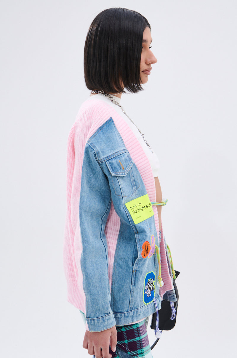 SURGICAL SPLICED CARDIGAN