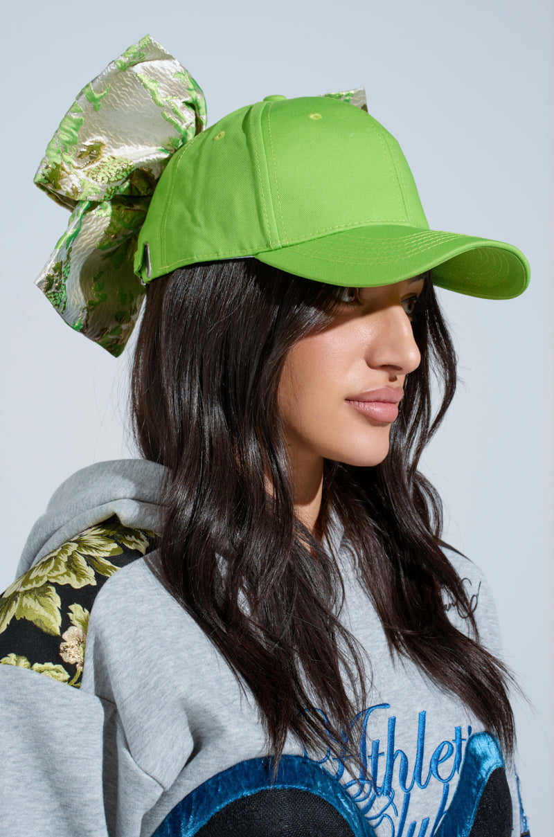 DIVINE DREAMS BROCADE BOW HAT