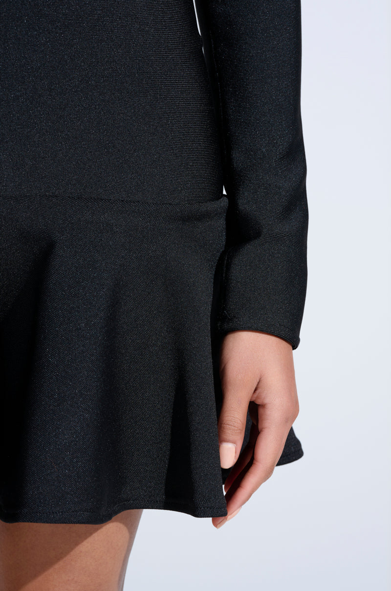 IN THE MOOD BANDAGE MINI DRESS