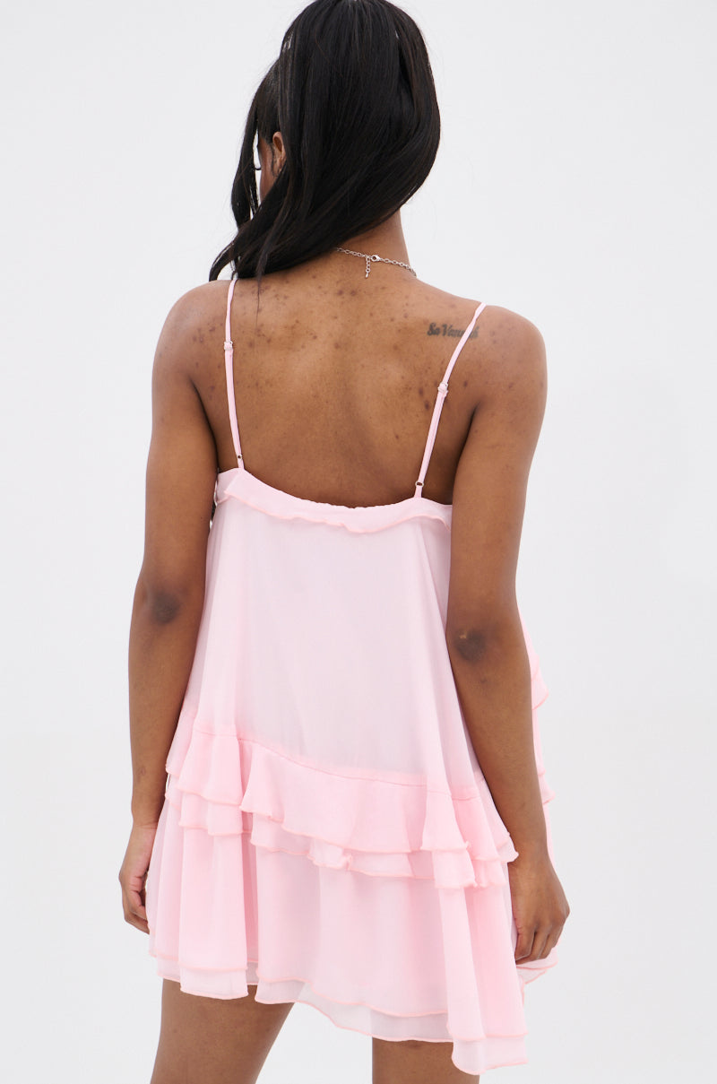 VANJA CHIFFON MINI DRESS