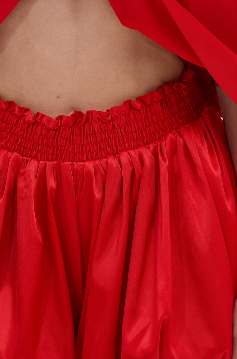 JULIETTE SATIN ROMPER