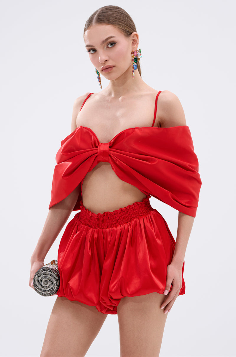 JULIETTE SATIN ROMPER