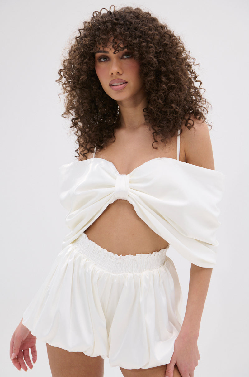 JULIETTE SATIN ROMPER