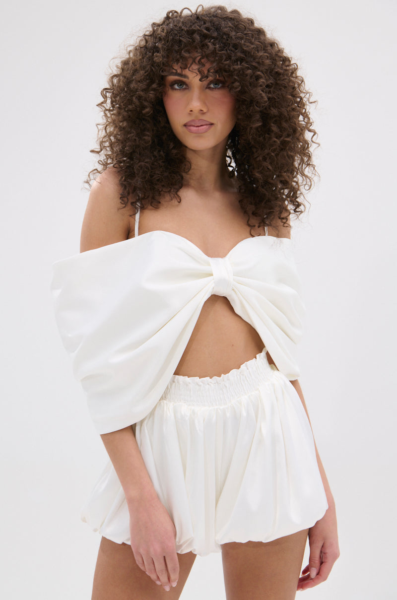 JULIETTE SATIN ROMPER