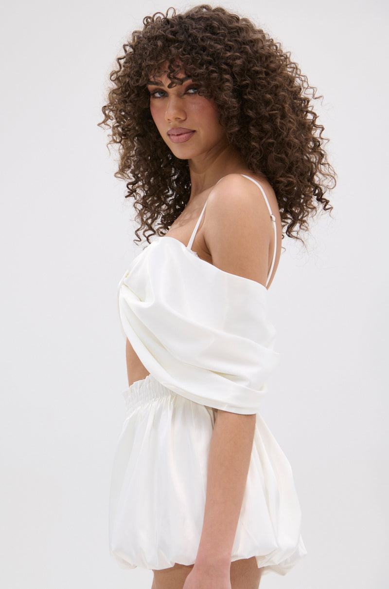 JULIETTE SATIN ROMPER
