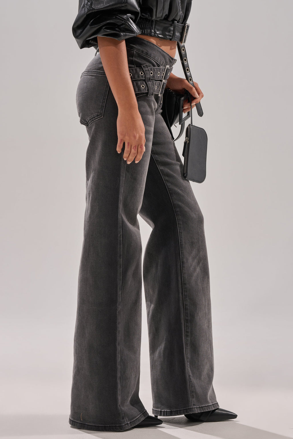 WONT LOSE MYSELF WIDE LEG DENIM