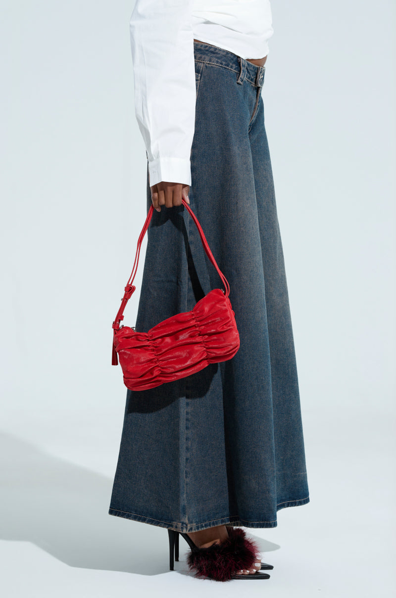 LOTS OF LOVE FOR YOU LOW RISE DENIM PANT