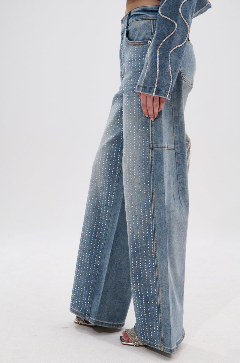 SPARKLE SHINE DENIM PANT