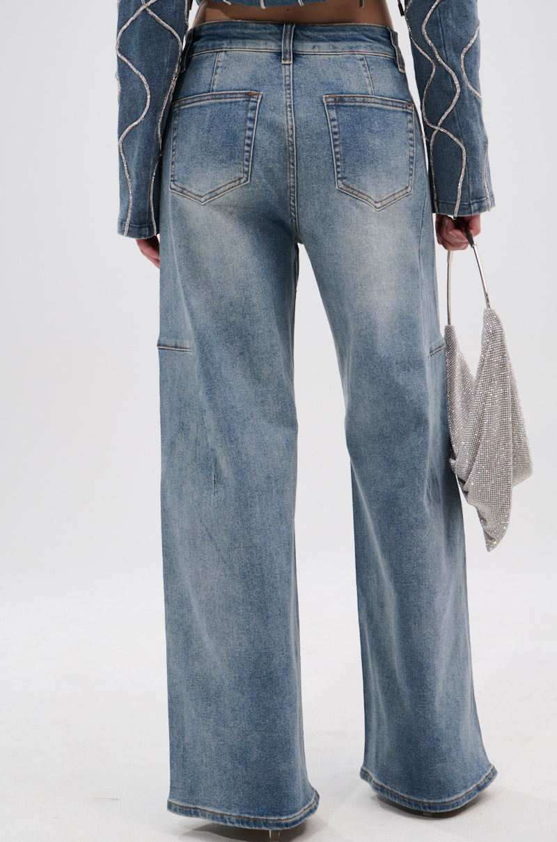 SPARKLE SHINE DENIM PANT