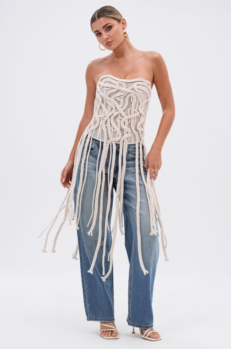 RELAX WITH ME WIDE LEG DENIM