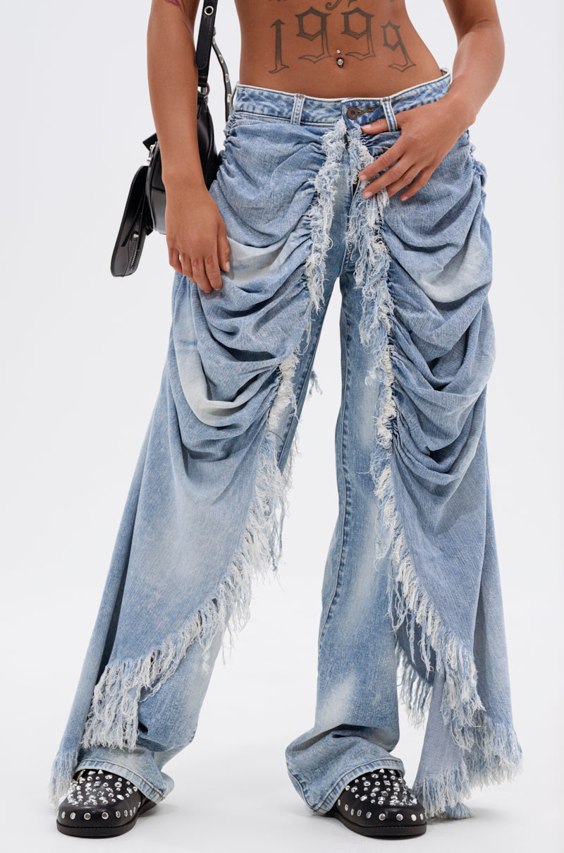 ALL OVER THE PLACE DENIM PANT