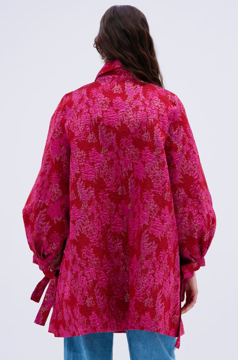 AMALIA TIE NECK TRENCH