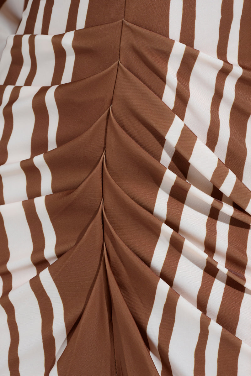 TEXT ME LATER SATIN MIDI DRESS