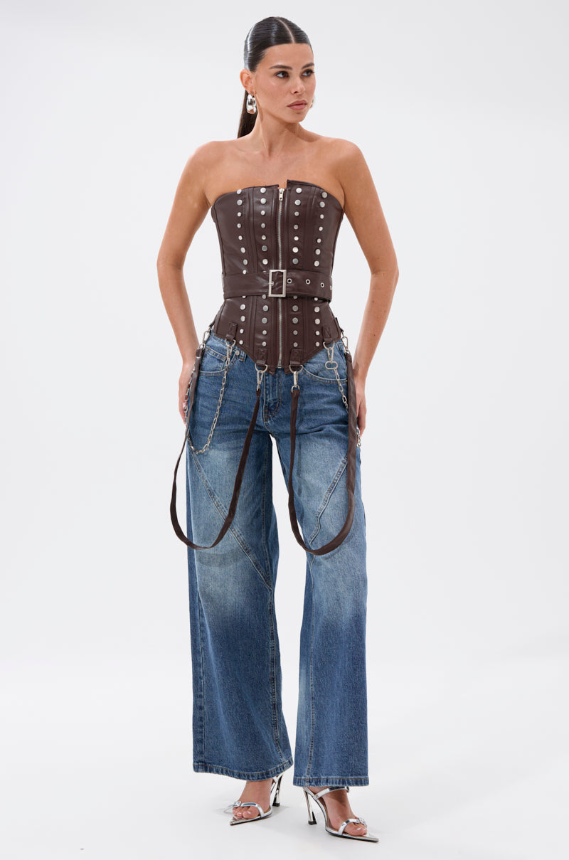 PERK UP EMBELLISHED CORSET