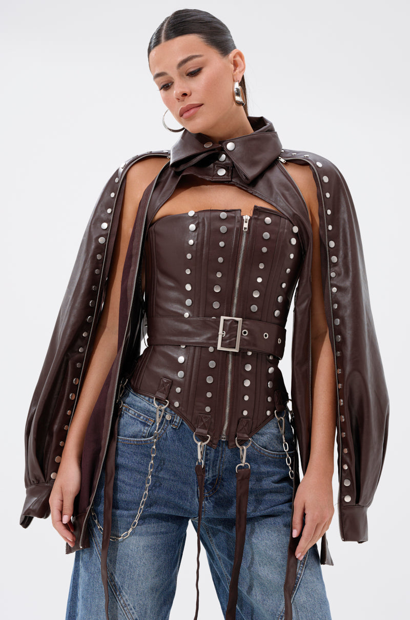 PERK UP EMBELLISHED BOLERO