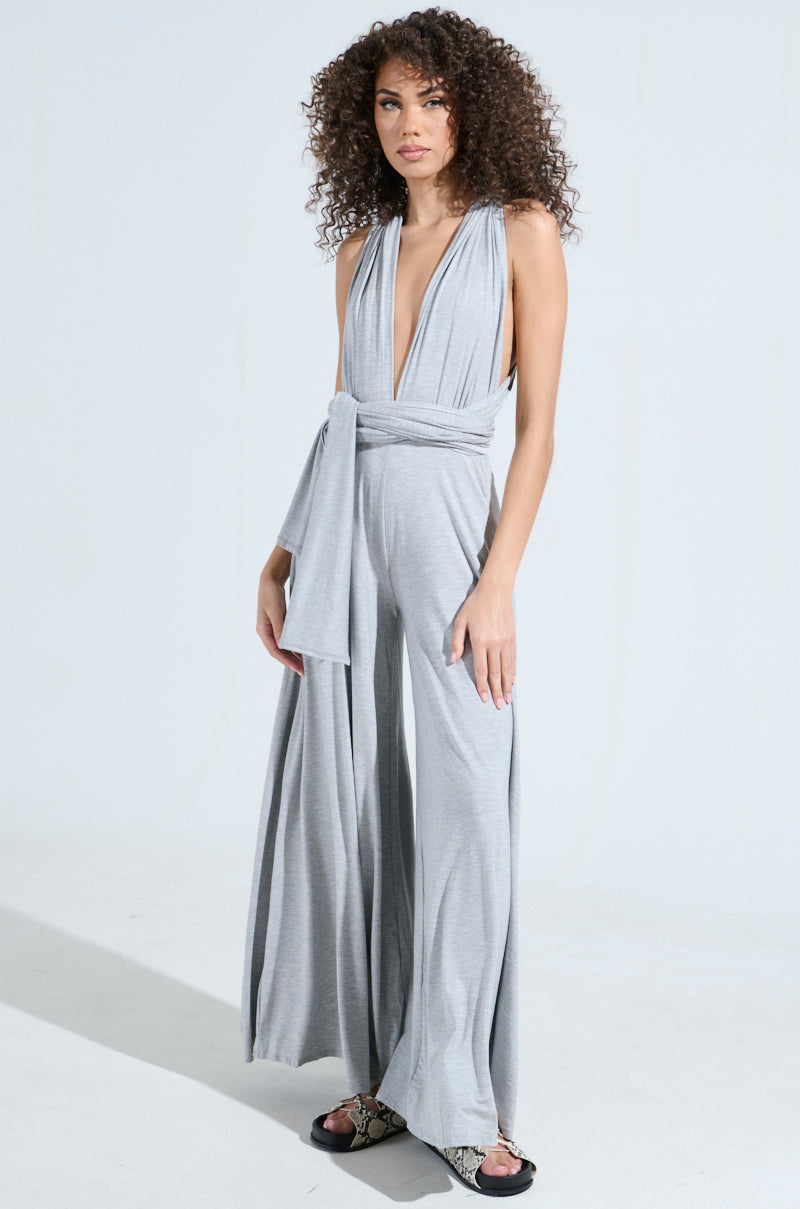 I'M THAT GIRL WRAP JUMPSUIT